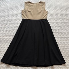 Talbots Women’s Formal Dress Size Color Block Black Brown White Career Old Money