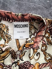 Moschino Designer Women’s 100% Silk Dress Made in Italy IT 46 / US 12 / UK 1