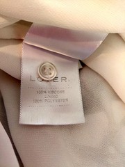 LOVER The Label Watercolour Flutter Mini Dress Floral Chiffon Ruffle AU 8 US 4