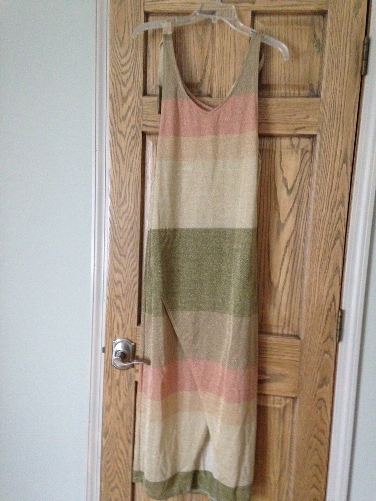 PQ SWIM MOSS SUNRISE LONG DRESS SIZE M/L