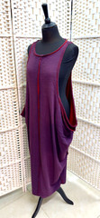 ALAMBIKA LONG COLOURFUL DRESS TOP SIZE – S – M – MADE IN ISRAEL.