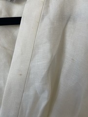Significant Other Lola Linen Blend Mini Dress Ivory Size AU 8 US 4 Kimono Sleeve