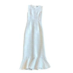 Opening Ceremony Lotus Flutter Dress Sleeveless Midi Fit N Flare Size Small
