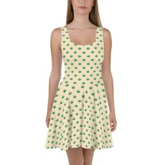 Cannabis Dress, Boho Hippie Dress, Hemp Leaf, Marijuana, 420, rave clothes, weed