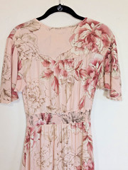 Able The Label Women Romantic Floral Maxi Dress Size S Cottagecore Prairie Boho