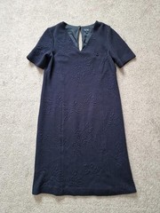 Women Armani Jeans dress black acrylic 40/L/48