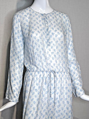 Agnes B Sheer White Breezy Cotton Henly Summer Beach Dress, Cover-up, Size 42