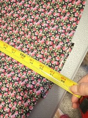 Ann Mashburn Floral/roses Maxi Shirt Dress Large Pockets Button Silk Blend