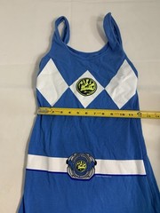 Mighty Fine Medium Blue Power Ranger Dress