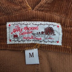 Kiel James Patrick Apple Picking Collection Corduroy Jumper Dress M Brown Cottag