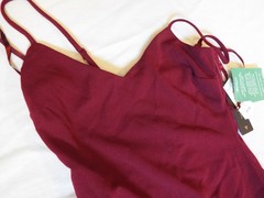 David’s Bridal Burgundy Mesh Maxi Gown Dress Ruched V-Neck Sleeveless Size 3 NWT