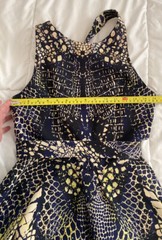 Sold Out Item! Alexander McQueen Crocodile Print Dress size XS/S (free shipping)