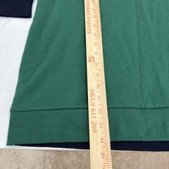 Tommy Hilfiger Red, White, Blue, Green Colorblock Hooded Sweatshirt Dress Size L
