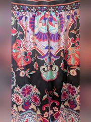 Avenue Boho V-Neck Abstract Print Dress – Size 16