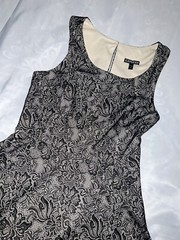 Express Dress Size S Floral Floral Zip Button Length 35” Nylon Poly #ST41