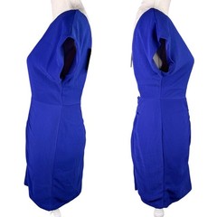 Urban Outfitters Silence + Noise Dress Royal Blue 4 Deep Scoop Back New
