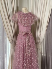 Formal Dress Graduation Cute Princess Fairytale Vintage Formal Maxi Midi Dress