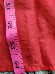 J. Crew Beachwear Tie Front Red Maxi Dress Cotton Voile Long Sleeve Resortwear L