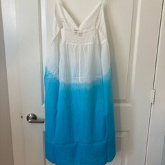 Provogue 100% Gauzy Cotton TieDye Adjustable Straps Cool Sundress