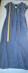 Vintage Positive Attitude Y2K 90&rsquo;s Dress Women&rsquo;s Size 8 Babydoll Beaded Maxi