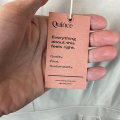 Quest Ultra Stretch Ponte Cap Sleeve Dress Women’s XS Beige Rayon Nylon Spandex