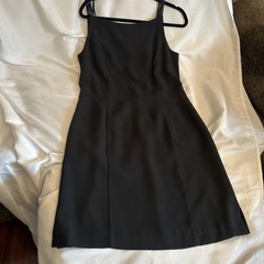 Nina Piccalino dress Black maxi cocktail or sheath dress size 12 zipper in the b