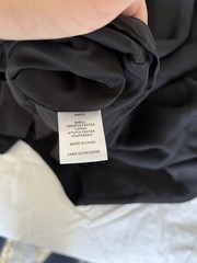 ALEXIA ADMOR Black White Solid Square Neck Backless Satin Maxi Zip Dress Size 4