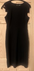 J Crew Resume Dress Wool Blend Black Sheath Women’s Sz 6T Career Orig Ret $200+