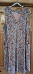 J Jill Paisley Sundress Size 2x