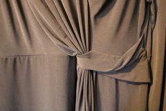 Daisy Fuentes Black Faux Wrap Dress, New with Tags, XL Size