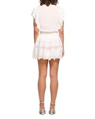 Ramy Brook Harlow Smocked Waist Eyelet Dress Size N/A # 1A 1984