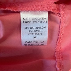 Talulah Corset Mini Dress Medium, Pink Cotton Boning Fit and Flare Coquette Girl