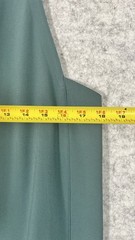 Lululemon LAB Sarala Midi Dress Womens M Green Lightweight Casual Travel EUC