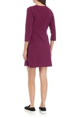 The Limited 3/4 Sleeve Tie Waist Stretch Office Dress Women’s Size XL Black