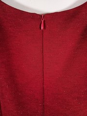 Glamour By Gabby Skye Red Sleeveless Romantic Midi Sparkle Dress Plus Size 22W