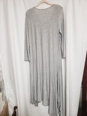 Diane Gilman Asymmetrical Hem Long Sleeve Dress Size XL