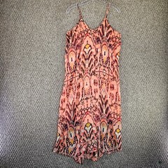 A.n.a Dress Womens Medium Sleeveless High Low Knotted Detail On Back