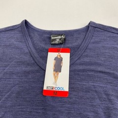 NWT Women’s 32 Degree Cool Navy Blue V-Neck T-Shirt Dress