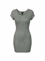 Wet Seal Sequin Knit Mini Dress