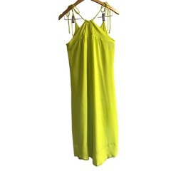 BAR III- WOMENS SPAGUETTI STRAPS RACEBACK V-NECK MIDI DRESS SIZE SMALL -NWT