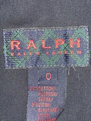 NWT Lauren Ralph Lauren Black LBD Chic Button Logo Dress Sz 0 SOLDOUT Vintage