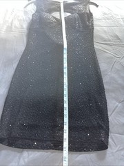 Vintage Deb Black Sequence Party Dress From 1990 S ￼