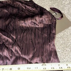 VTG CK Calvin Klein Sexy Silk Slip Dress Size 2 EU 38 Rich Mulberry Color NWT