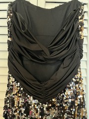 NWOT Xtraordinary Strapless Sequin Formal Party Prom Evening Gown Dress Sz M