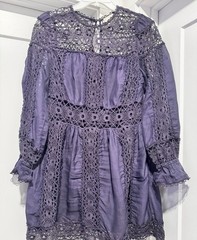 Johnny Was Mitska Lace Mini Dress