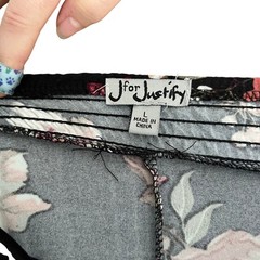 J for JUSTIFY Y2K Babydoll Maxi Dress Size L Whimsigoth Cottage Boho Indie