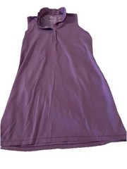 Peter Millar Dress Size XL Blue Pickleball Tennis Golf Athleisure Light Purple