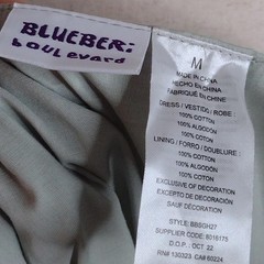 NWT Blueberi Boulevard Women&rsquo;s Olive Dress Size Medium