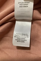 Lulus Dress New W/Tags Size M Jrs Dusty Rose Mini Sundress Hand Wash Only Pretty