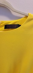 Elegant Yellow Knee Length Perfect For Parties Evening Events & Lxury Looks